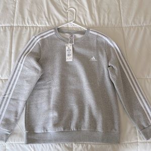Adidas sweatshirt brand new with tags XL gray